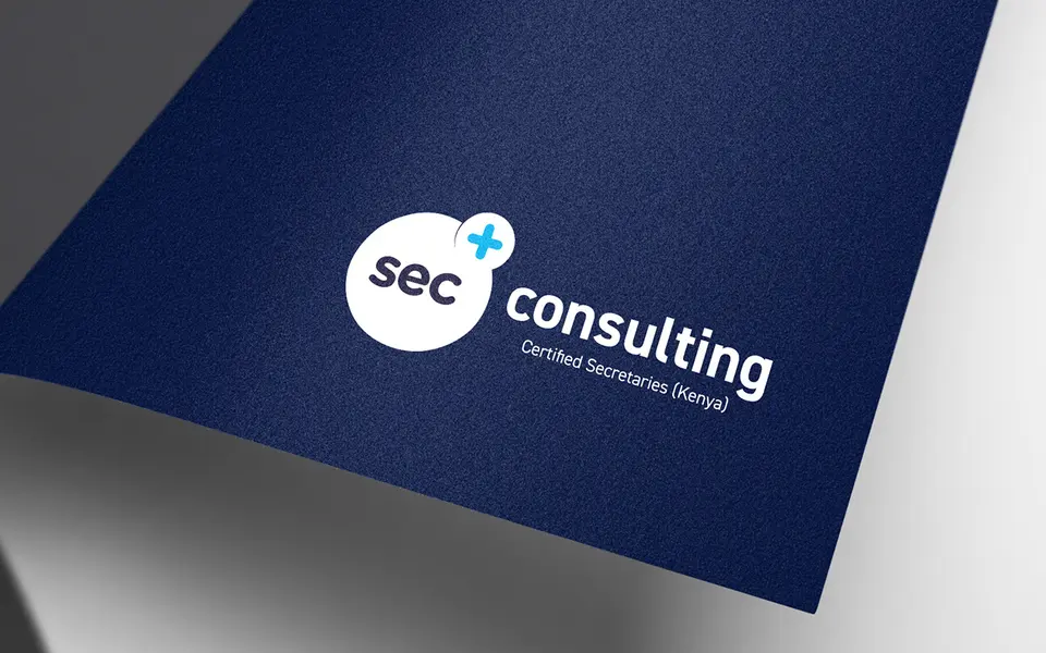 Sec plus Consulting logo on a navy cover